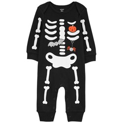Baby Halloween Skeleton Jumpsuit