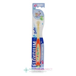 Elgydium Baby Brosse à Dents Orange Souple 0/2 ans