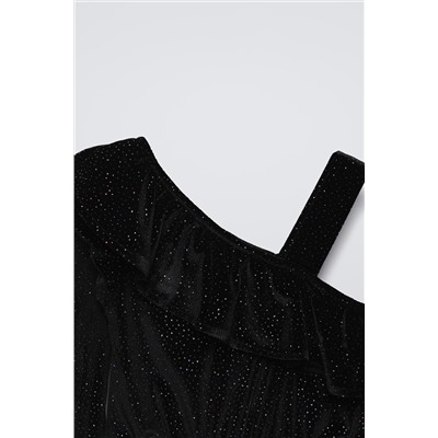 SHINY VELOUR JUMPSUIT