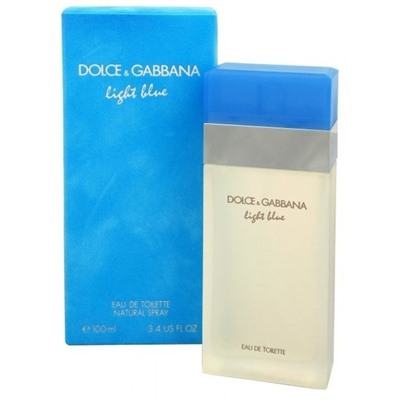DOLCE & GABBANA LIGHT BLUE edt (w) 100ml