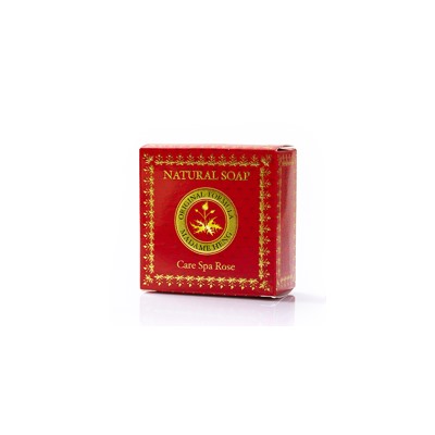 Мыло Спа c натуральным маслом розы от Мадам Хенг 50 гр / Madame Heng Care Spa Rose soap 50 g