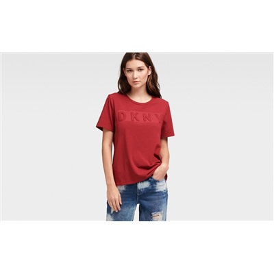 EMBOSSED LOGO TEE