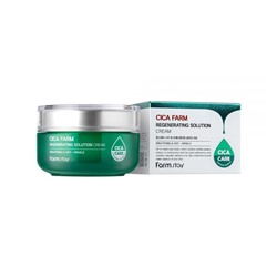Cica Farm Regenerating Solution Cream, Очищающий успокаивающий крем с центеллой азиатской