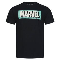 MARVEL Retro Logo Herren T-Shirt FBMTS750BLK