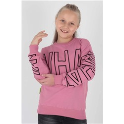 AHENGİM Kids Ak15153 Kız What Baskılı Sweatshirt 1-2-10001009