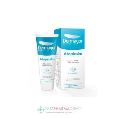 Dermagor Cold Cream Crème Protectrice Atopicalm Peaux sèches 100ml