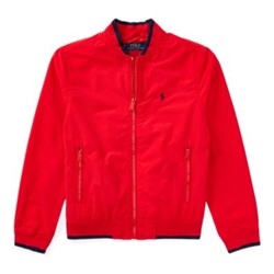 Cotton-Blend Baseball Jacket