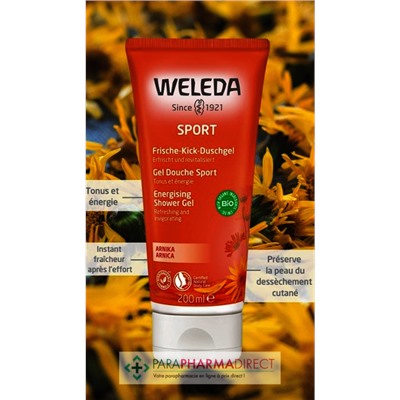 Weleda Arnica - Gel Douche Sport - BIO 200 ml