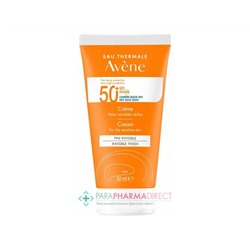 Avène Solaire SPF50+ Crème Fini Invisible Très Haute Protection 50 ml