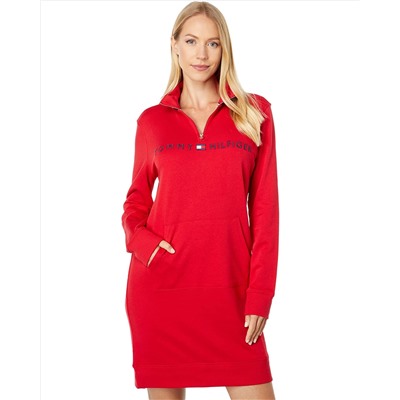 Tommy Hilfiger  Funnel Neck Sweatshirt Dress