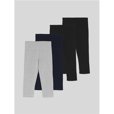4-PACK OF SHORT LEGGINGS