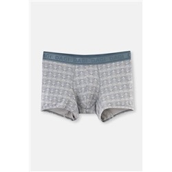 Dagi, Gri 4210 Mıcro Modal Desenli Boxer