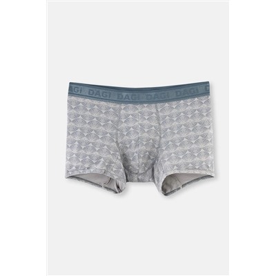 Dagi, Gri 4210 Mıcro Modal Desenli Boxer