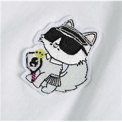 Повседневная хлопковая футболка KARL LAGERFEL*D ОРИГИНАЛ!