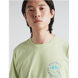 T-shirt, Men, Light Green