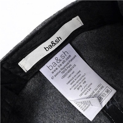 ba&s*h  🧢  шерстяная кепка с махровым узором.. ткань смесовая, плотная и теплая. экспорт ✔️ цена на оф сайте 65 💶