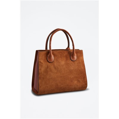 Bolso de piel Trip Camel