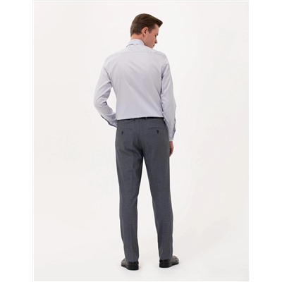 Lacivert Slim Fit Kumaş Pantolon