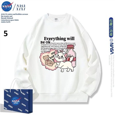 Свитшот NAS*A для девочек