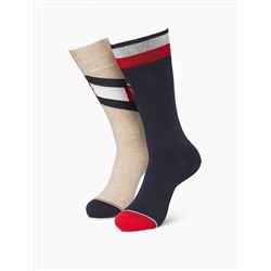 TOMMY HILFIGER TROUSER SOCK 2PK