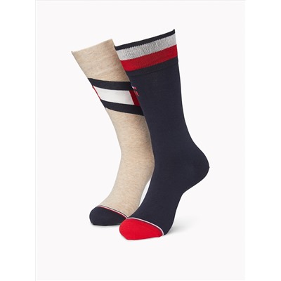 TOMMY HILFIGER TROUSER SOCK 2PK
