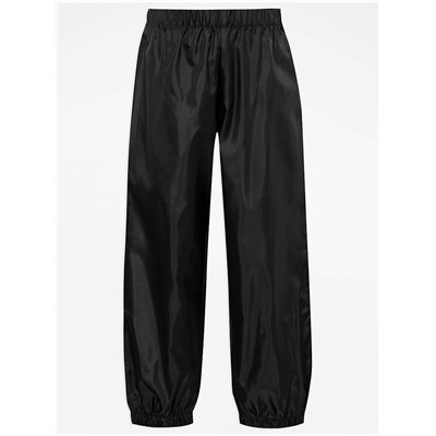 Black Shower Proof School Pac A Trousers