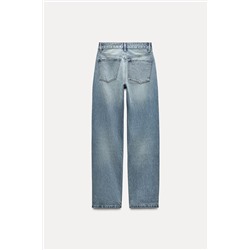 TRF STRAIGHT-LEG MID-RISE JEANS