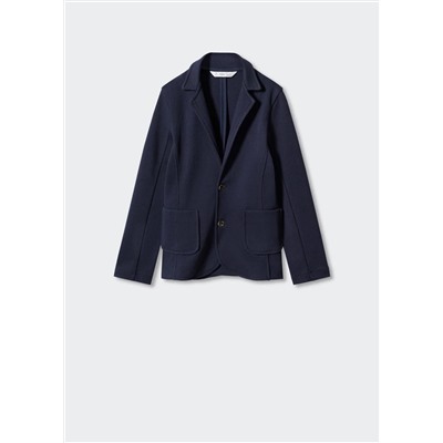 Americana traje regular fit textura -  Niño | MANGO OUTLET España
