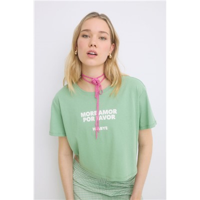 Pijama 100% algodón cuadro vichy verde