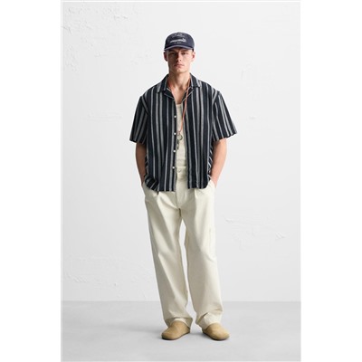 CAMISA ESTRUCTURA RAYAS