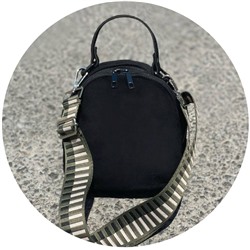 AB.Z · Pelle · mochila serraje/2 CB-7 (740) NEGRO