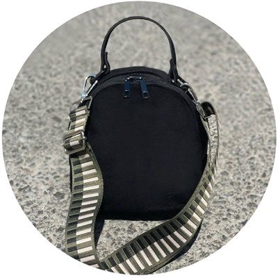 AB.Z · Pelle · mochila serraje/2 CB-7 (740) NEGRO