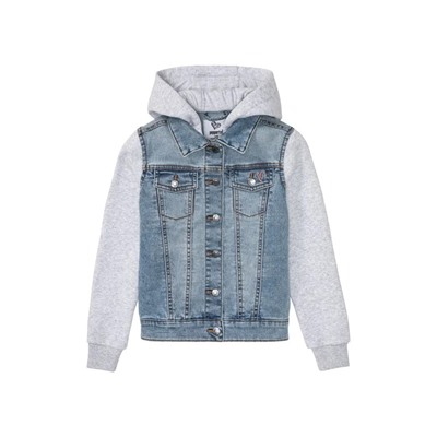 PEPPERTS® Jeansjacke Mädchen, mit Baumwolle