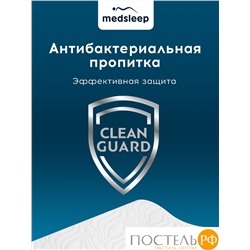 MedSleep МЕМОРИ ЭРГО АЭРО бел Подушка анатомическая 67x42x11, 1 пр., плстр/пенополиуретан