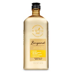 Aromatherapy BERGAMOT Essential Oil Body Wash