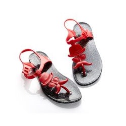 Сандалии Zhoelala Сharlie (черный+красный) / Zhoelala Сharlie (red+black)