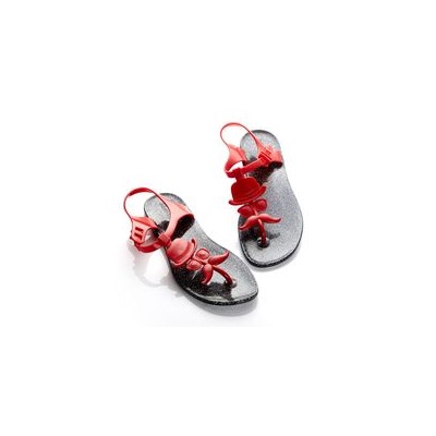 Сандалии Zhoelala Сharlie (черный+красный) / Zhoelala Сharlie (red+black)