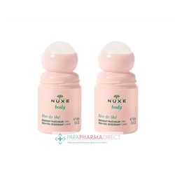 Nuxe Body Rêve de Thé Déodorant Bille Hydratante Fraicheur 2x50mlLot  × 2