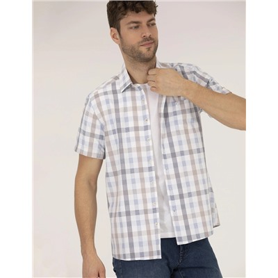 Mavi Regular Fit Kısa Kollu Gömlek