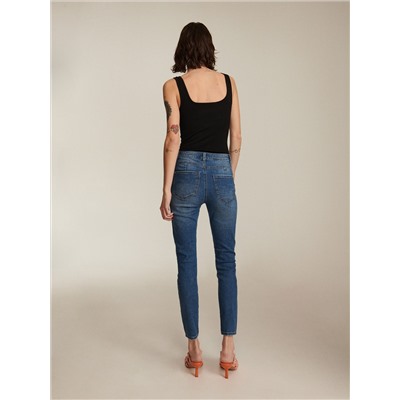 Push-up-Jeans im Slim-Fit