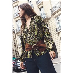 FLOWING PRINTED SHIRT