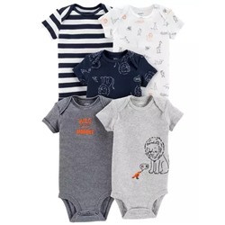 5-Pack Lion Original Bodysuits