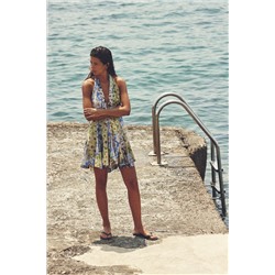SHORT PRINTED DRESS