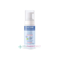 Cattier Bébé Mousse Lavante Hypoallergénique Cheveux & Corps BIO 150ml