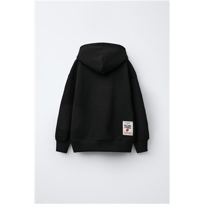 SUDADERA CAPUCHA STRASS ROLLING STONES