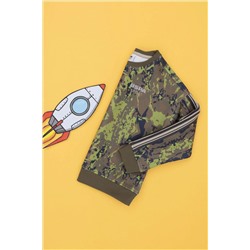 Erkek Çocuk Haki Sweatshirt