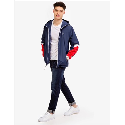 COLORBLOCK HOODED JACKET