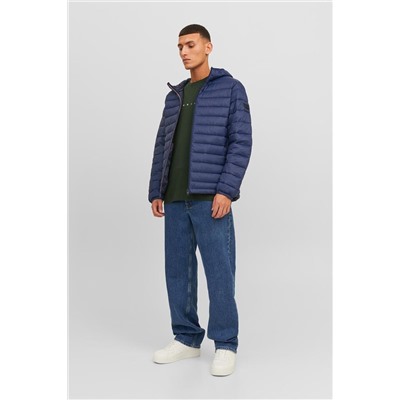 Anorak con capucha Azul marino