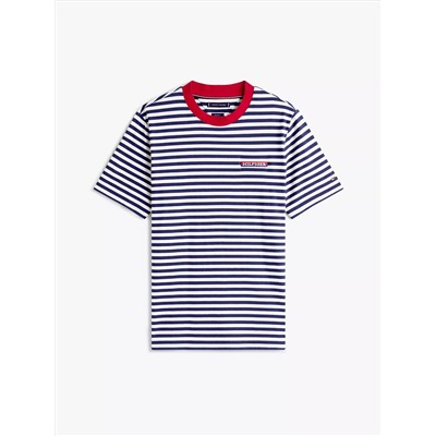 Monotype Logo Stripe T-Shirt