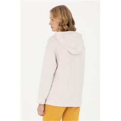 Kadın Taş Kapüşonlu Sweatshirt